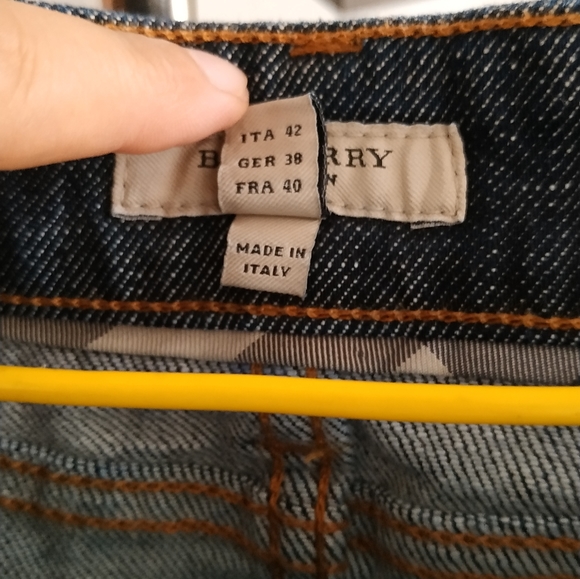 Burberry London Denim Skirt (With tag) - Picture 4 of 12